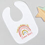 Personalised First Mother's Day Rainbow Bodysuit, thumbnail 3 of 5