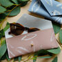 Personalised Recycled Leather Pastel Glasses Case, thumbnail 4 of 11