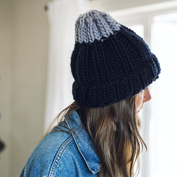 Knit Your Own Colour Pop Knitted Hat Kit, 6 of 11