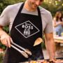 Personalised Boss Of The Barbecue Apron, thumbnail 1 of 7