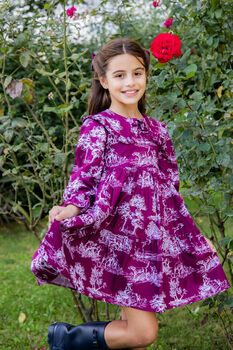 Martina Dress With Hair Clip Accessory, 3 of 5