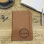 Personalised Faux Leather Teacher Notebook, thumbnail 1 of 4