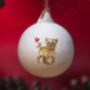 Cairn Terrier Ceramic Round Bauble, thumbnail 1 of 6