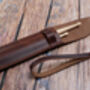 Personalised Leather Drumstick Carry Case, thumbnail 5 of 12