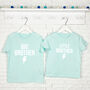 Lightning Bolt Brother And Sister Sibling T Shirt Set, thumbnail 1 of 5