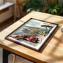 Monaco Poster With F1 Car, thumbnail 5 of 6