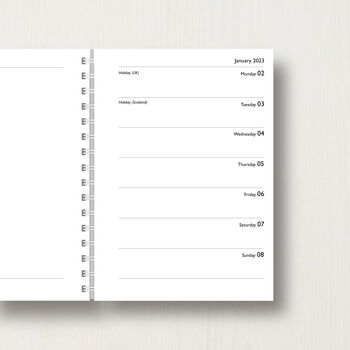 Personalised 2023 Diary For Horse Lovers, 4 of 10