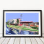 The City Ground, Nottingham Forest Football Club Illustration Art Print, thumbnail 1 of 2