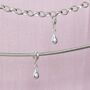 Sterling Silver Teardrop Charm, thumbnail 2 of 7