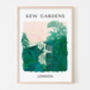 Kew Gardens London Art Print, thumbnail 1 of 2