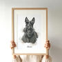 Personalised Dog, Horse And Pet Watercolour Portrait, thumbnail 5 of 12