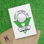 Personalised Golf Father's Day Card, thumbnail 2 of 4