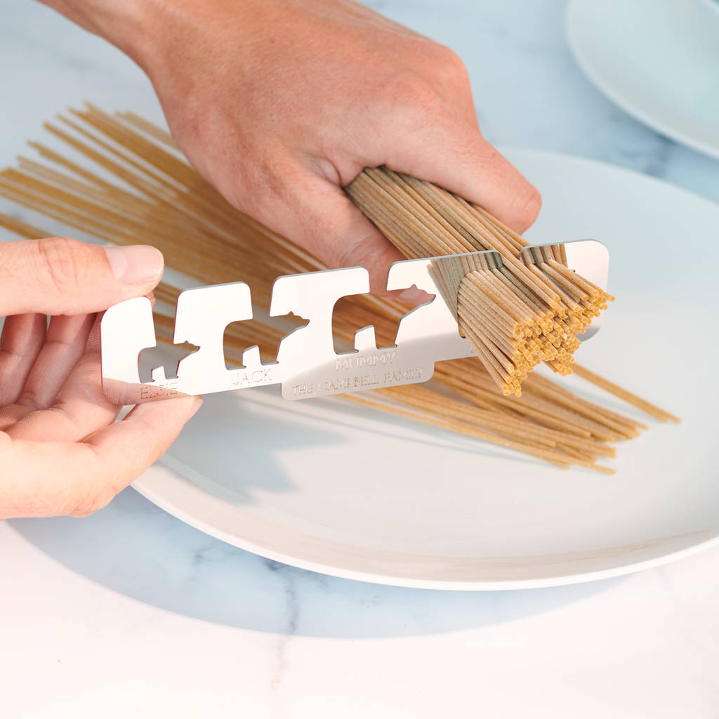 Personalised Family Bear Spaghetti Kitchen Measure, 1 of 3