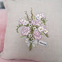 Personalised Bouquet For Mother Figures Cushion, thumbnail 2 of 6