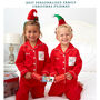 Personalised Christmas Letter To Santa Pocket Pyjamas, thumbnail 1 of 12