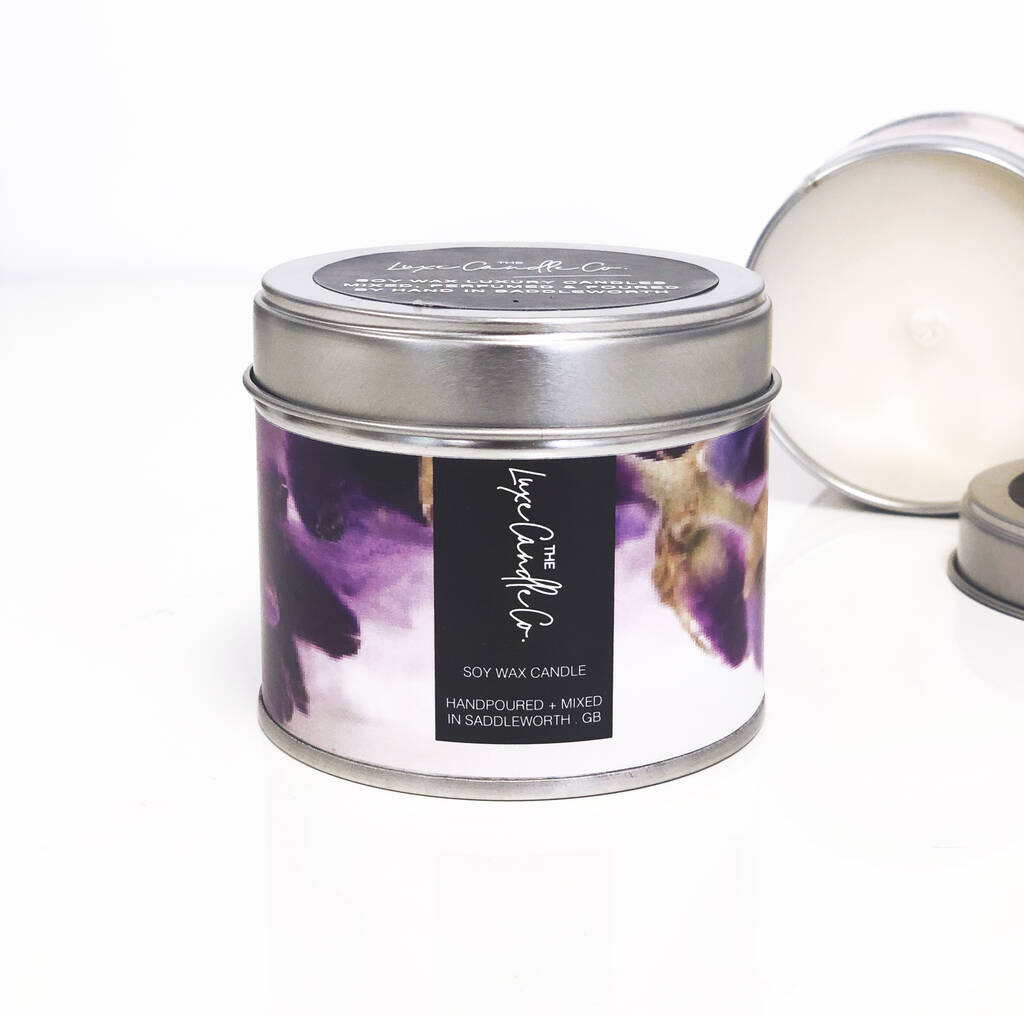 Lavender Calming Relaxation Scented Candle By The Luxe Candle Co ...