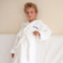 Personalised Embroidered Velour Childrens Dressing Gown, thumbnail 1 of 3