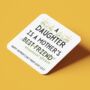 A Mother Is A Daughter's Best Friend Mug, thumbnail 3 of 5