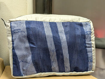 Large Colourful Upcycled Sari Box Pouches, Handmade In India, 7 of 12