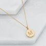 Gold Or Silver Personalised Hexagon Pendant Necklace, thumbnail 6 of 10