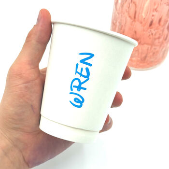 Personalised Paper Cups With Names For Kids Parties, 10 of 12
