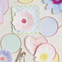 Flower Shaped Paper Plates, thumbnail 1 of 5