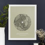 Our Home Personalised UK Map Print, thumbnail 1 of 12