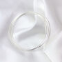 Sterling Silver Triple Russian Bangle, thumbnail 6 of 7
