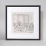 Hand Drawn Bespoke House Sketch, thumbnail 2 of 12