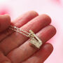 Pencil And Sharpener Necklace, thumbnail 7 of 11
