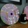 What Goes Around Upcycled 12' Laser Disc Decor, thumbnail 5 of 6