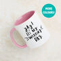 'Yay It's My Wedding Day' Bride Mug, thumbnail 1 of 7