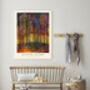 Gustav Klimt Inspired Forest Path Art Print, thumbnail 3 of 4