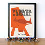 Vuelta A Espana, Grand Tour Cycling Poster, thumbnail 1 of 9