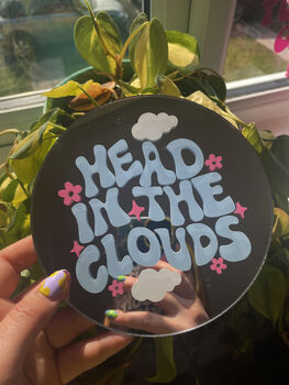 Head In The Clouds Mini Mirror, 4 of 5