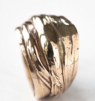 Layered Ring In Bronze Varius Sizes/Designs Available, 6 of 12