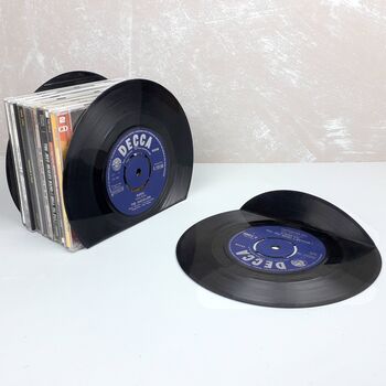 Vinyl Record Bookends Bowl Coasters Gift Pack | Bundle Set | Job Lot | Retro | Music Fan| Music Lover |, 11 of 12