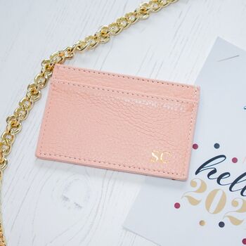 Personalised Real Leather Card Holder, 12 of 12