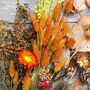 Autumn Dried Flower And Foliage Wreath Kit, thumbnail 9 of 12