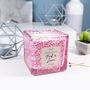 Engagement Scented Square Candle Gift, thumbnail 11 of 12