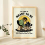 'All Thats Meant To Be' Retro Frog Print, thumbnail 5 of 8