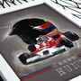 Legends Of Formula One Driver Prints James Hunt, thumbnail 3 of 4
