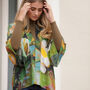 Waterlily Lightweight Viscose Kimono Top, thumbnail 2 of 6