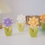 Pastel Flower Candles, thumbnail 1 of 5