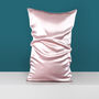 Mulberry Silk Pink Standard Pillowcase, Single, thumbnail 1 of 8