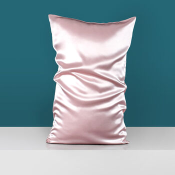 Mulberry Silk Light Pink Pillowcase, 2 of 5