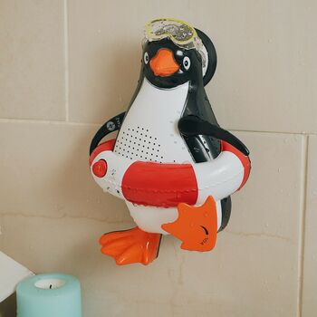 Steepletone Penguin Shower Radio And Bluetooth Speaker, 6 of 9
