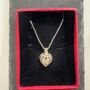 Heart And Crown Charm Necklace, thumbnail 4 of 4