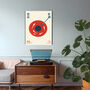 Japanese Music Retro Art Print, thumbnail 2 of 4