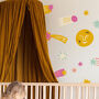 Children's, Kids Room Moon And Stars Wall Stickers, thumbnail 1 of 2